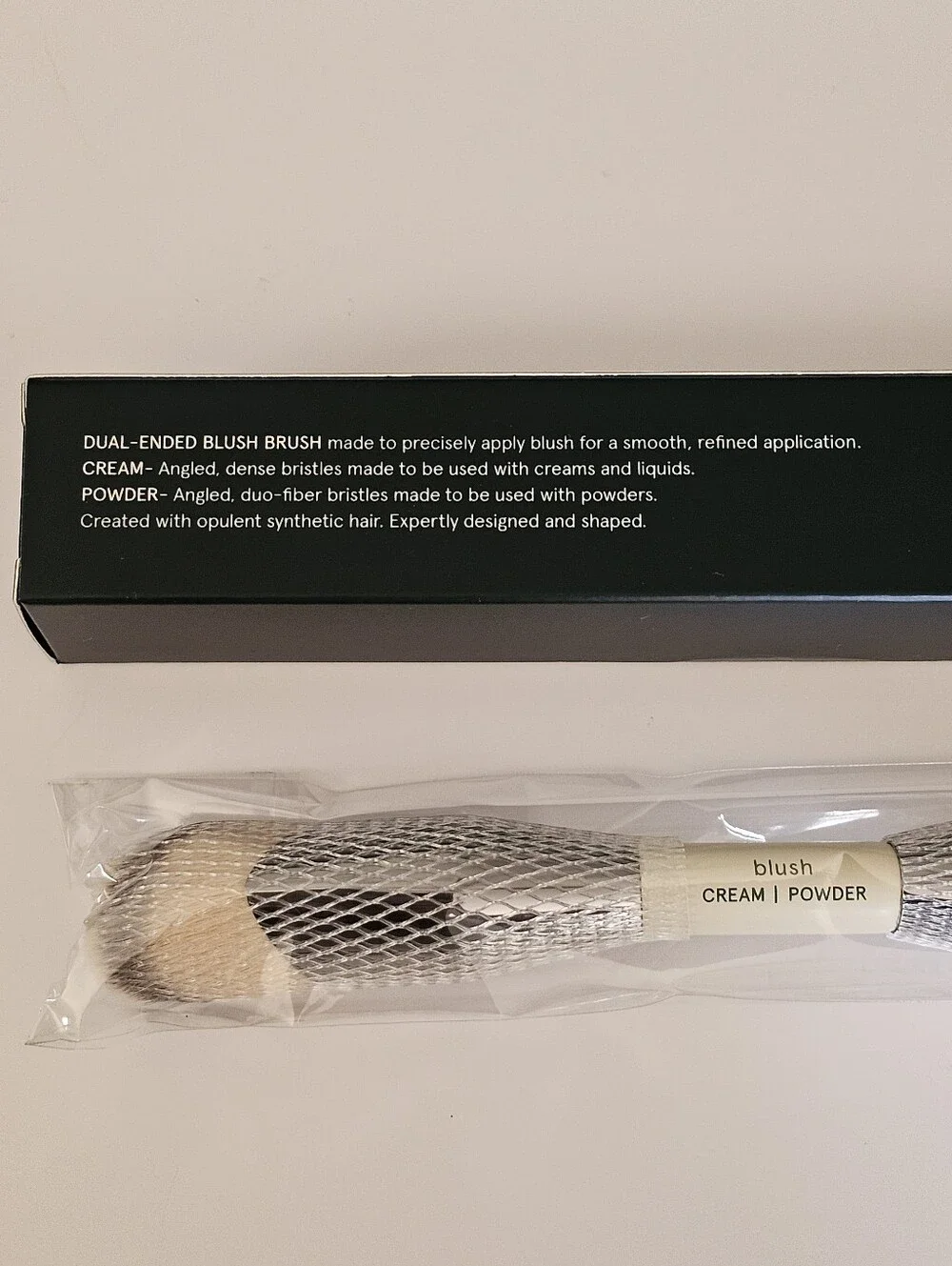 Ciele Blush Cream Powder Dual Makeup Brush vegan cruelty-free brushes tools